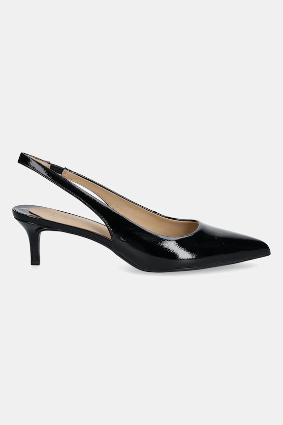 Kožené lodičky Lauren Ralph Lauren Lolah II 802959210001.001 černá SS25