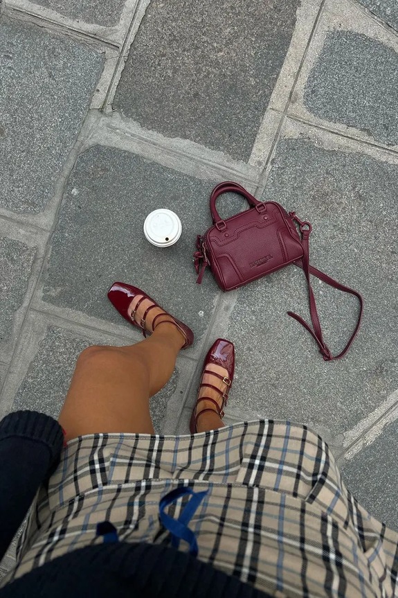 Alohas baleriny skórzane Luke S100056.03