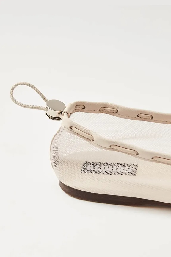 Alohas baleriny Gill biały S100586.01