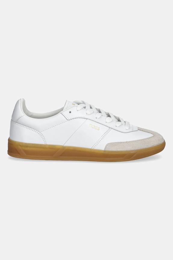 BOSS sneakers in pelle Brenta 50518001.100 bianco SS25
