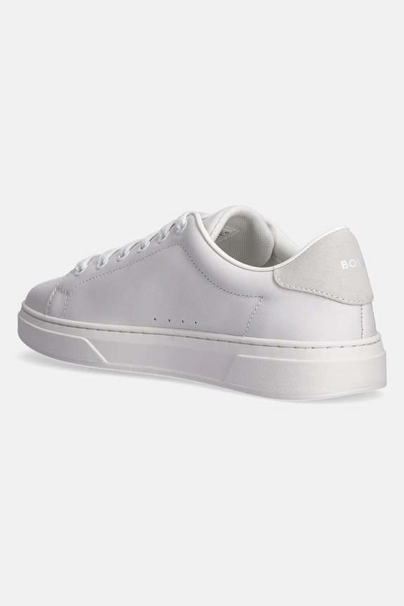 Obuwie BOSS sneakersy skórzane Kieran 50536393.100 biały