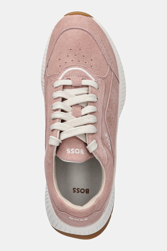 Σουέτ sneakers BOSS TTNMEVO ροζ 50536421.689
