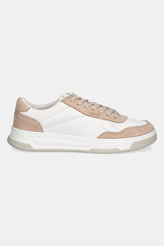 Kožne tenisice BOSS Baltimore 50537894.116 bijela SS25