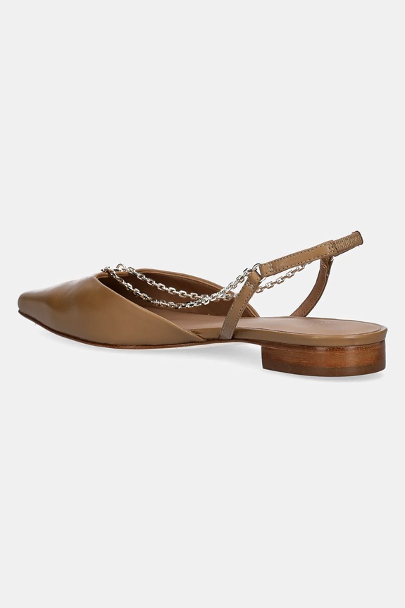 Obuća Kožne balerinke BOSS Charlieze 50536321.260 smeđa