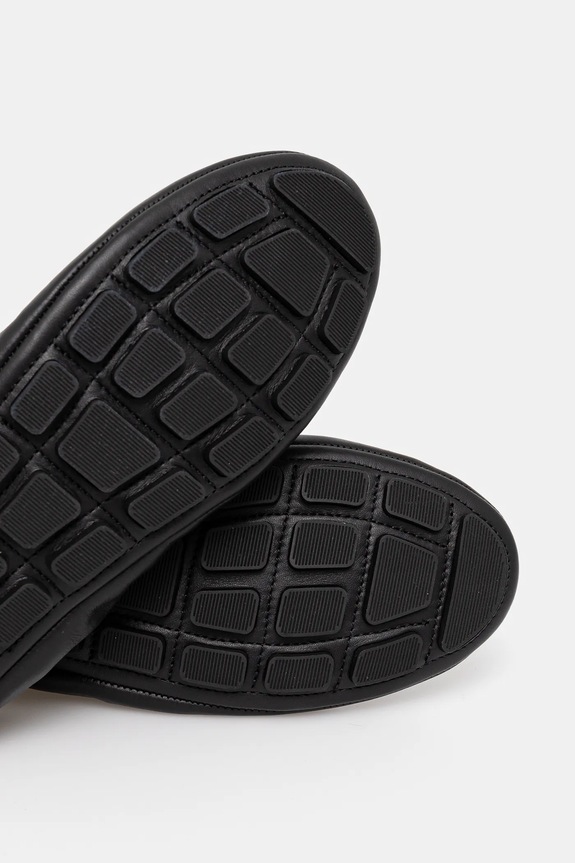 Kožne balerinke BOSS Roxanne 50542390.001 crna