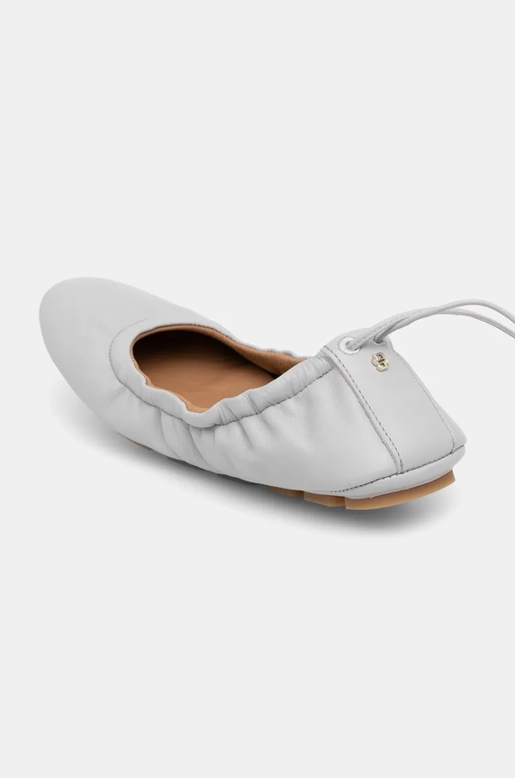 Obuća Kožne balerinke BOSS Roxanne 50542390.050 siva