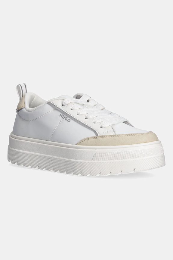 HUGO sneakersy Lyssa syntetyczny biały 50536343.127