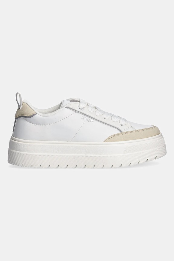 HUGO sneakersy Lyssa 50536343.127 biały SS25
