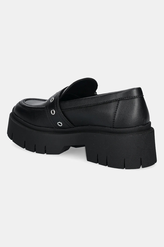 Obuv Mokasíny HUGO Kris 50538616.001 čierna