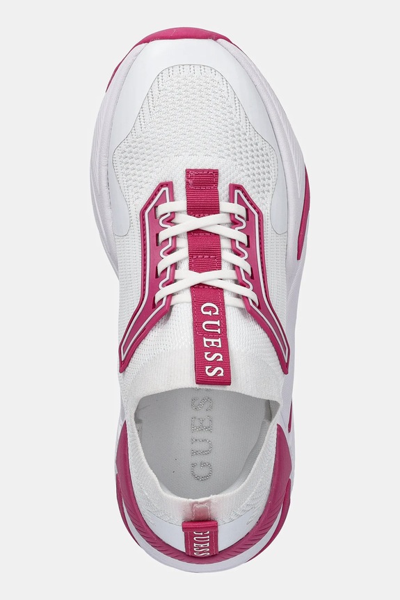Guess sneakers GAXTIN alb FLPGAX.FAB12.WHIFU