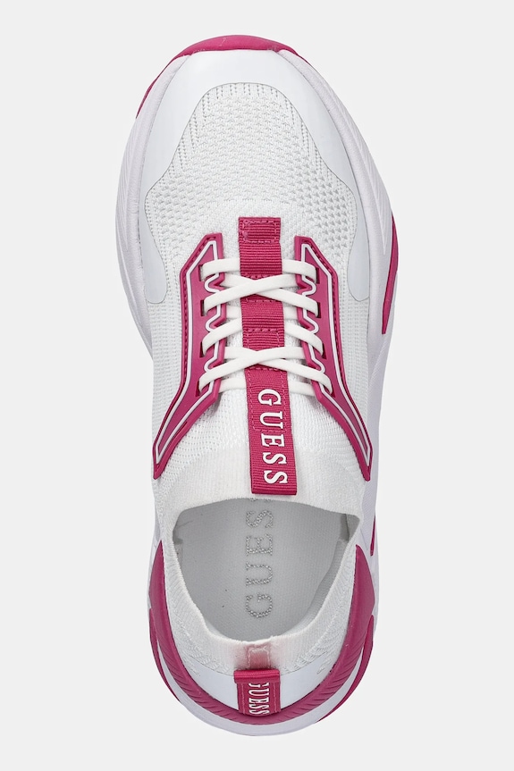 Guess sneakers GAXTIN alb FLPGAX.FAB12.WHIFU