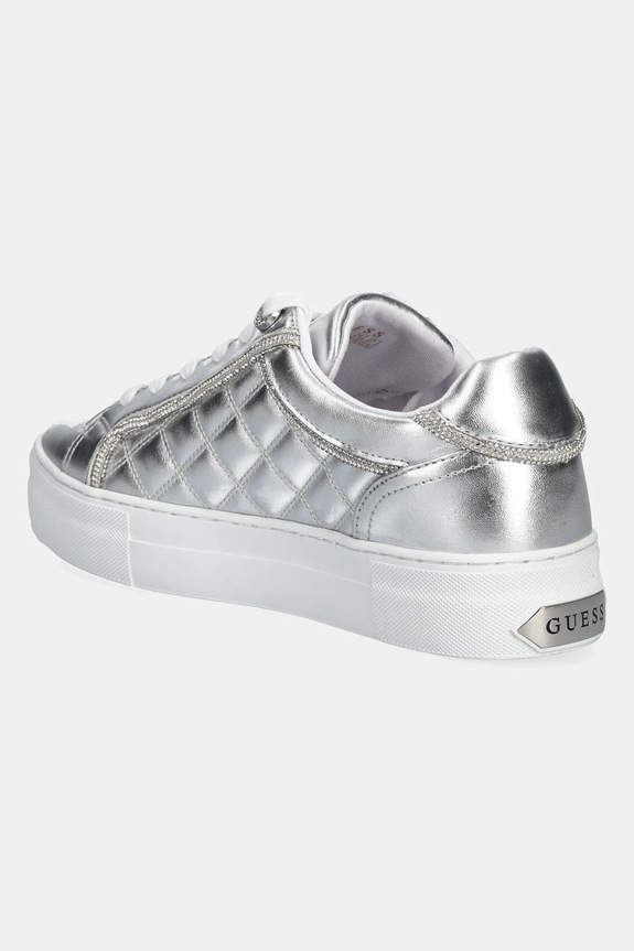 Παπούτσια Sneakers Guess GRATEA FLPGRA.ELE12.SILVE ασημί