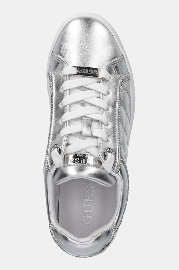 Sneakers Guess GRATEA ασημί FLPGRA.ELE12.SILVE