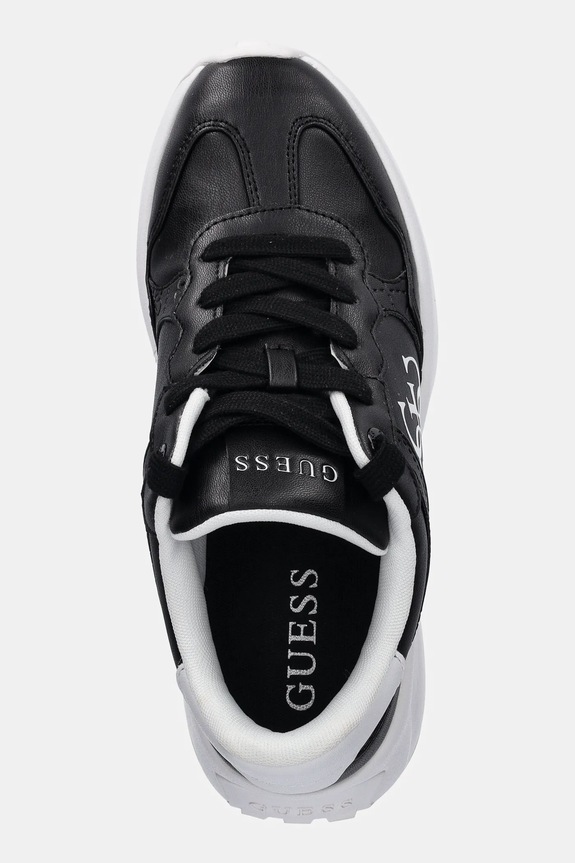 Guess sneakersy LUCKEI czarny FLPLUC.ELE12.BLACK