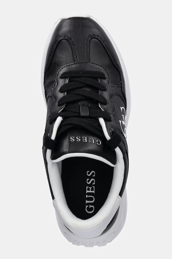 Guess sneakersy LUCKEI czarny FLPLUC.ELE12.BLACK