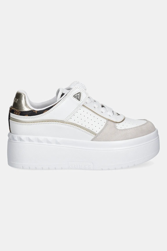 Guess sneakersy RIDGEE FLPRID.PEL12.WHITE biały SS25