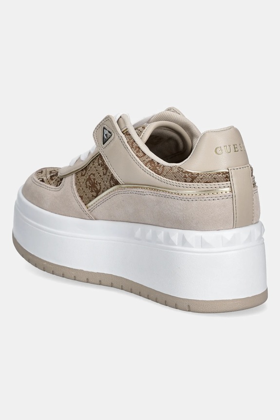 Παπούτσια Sneakers Guess RIDGEE2 FLPR2D.FAL12.BEIBR μπεζ