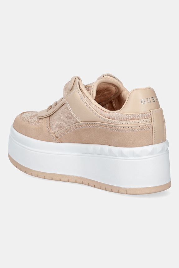 Obuwie Guess sneakersy RIDGEE2 FLPR2D.FAL12.NUDE beżowy