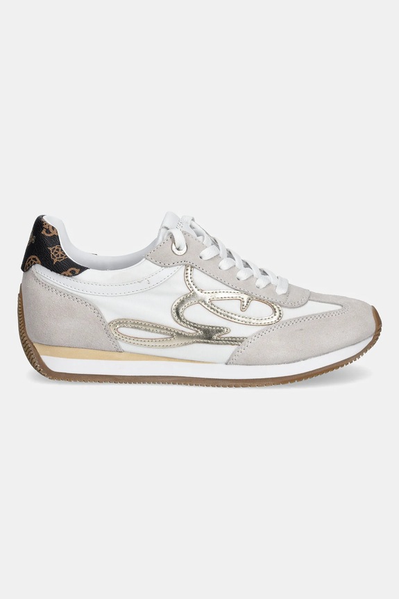 Guess sneakersy SKROLL FLPSKR.SUE12.WHITE biały SS25