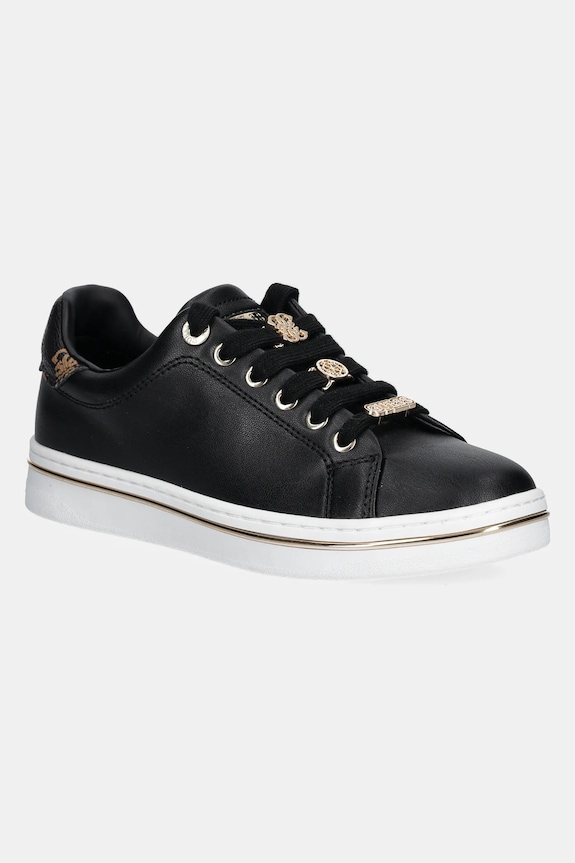 Sneakers Guess STASEY φλατ μαύρο FLPSTA.ELE12.BLACK