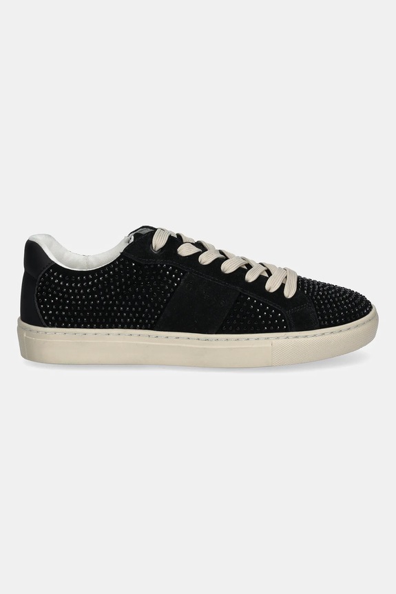 Guess sneakersy zamszowe TODA FLPTOD.SUE12.BLACK czarny SS25