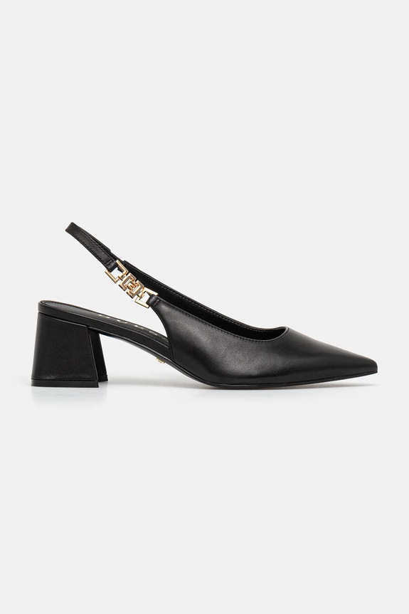 Guess pumps ZABELA3 FLPZA3.LEA05.BLACK negru SS25