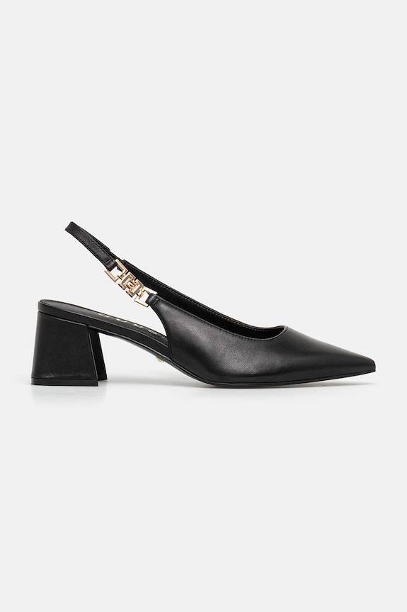Guess pumps ZABELA3 FLPZA3.LEA05.BLACK negru SS25
