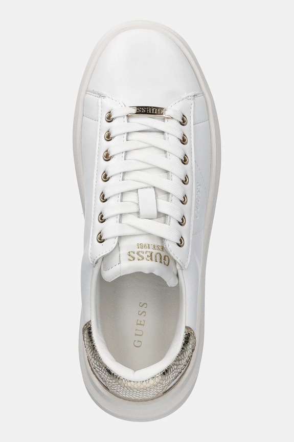 Guess sneakersy ELBINA biały FLTELB.LEM12.WHIGO