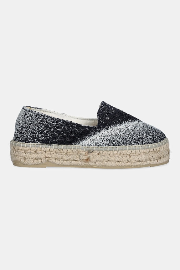 Espadrilky Manebi Double Sole Espadrilles H.4.7.D0 modrá SS25