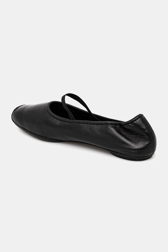Obuv Kožené balerínky Tory Burch Runway Ballet 157625.006 čierna