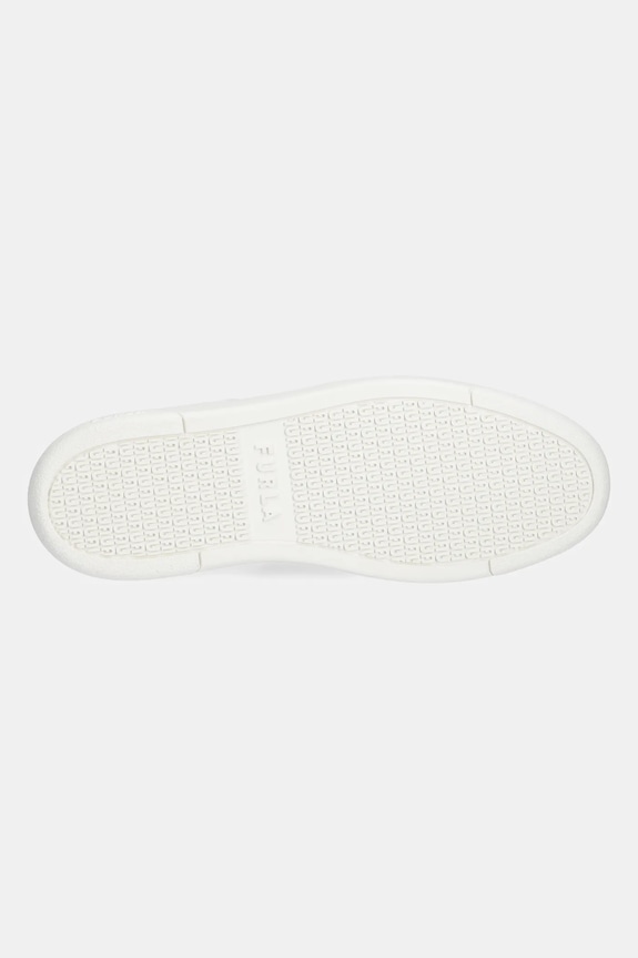 Furla sneakersy skórzane Twist Lace-Up Sneaker YJ18FTW.BX3724.3742S biały