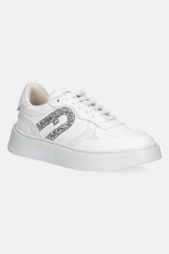 Sneakers Furla Sport Lace-Up Sneaker συνθετικό λευκό YI07SPT.BX3727.3752S