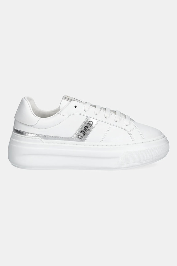 Usnjene superge Furla Nuage Sneaker YJ14NUA.BX3719.Q1700 bela SS25