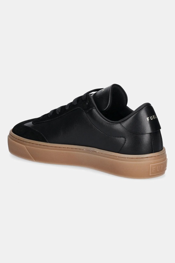 Cipők Furla bőr sportcipő Enjoy Lace-Up Sneaker YI79ENJ.BX3712.3482S fekete
