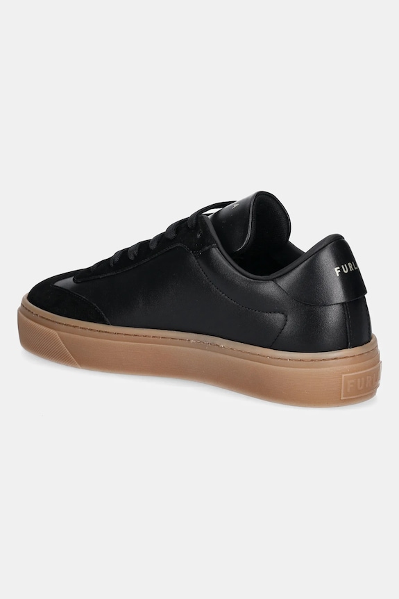 Cipők Furla bőr sportcipő Enjoy Lace-Up Sneaker YI79ENJ.BX3712.3482S fekete