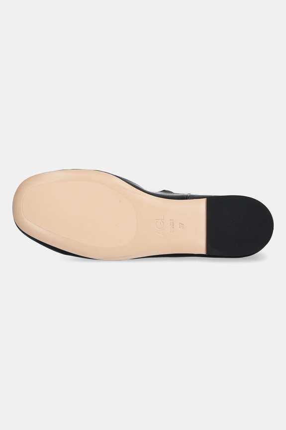 AGL baleriny skórzane Iris D834075PCSOFTY0000 czarny
