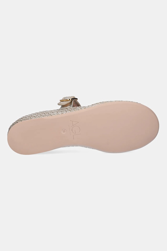 Baleríny AGL Hoola Hoop Bebe' D562003PCKA230G017 zlatá