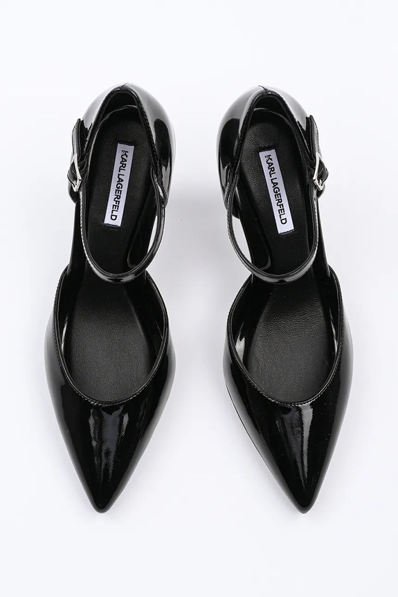 Obuwie Karl Lagerfeld szpilki PREMIERE 90 KL33504.1BP czarny