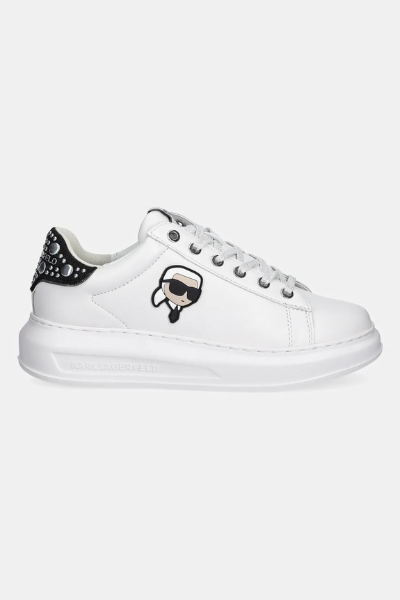 Kožené tenisky Karl Lagerfeld KAPRI NFT KL62529M.01S bílá SS25