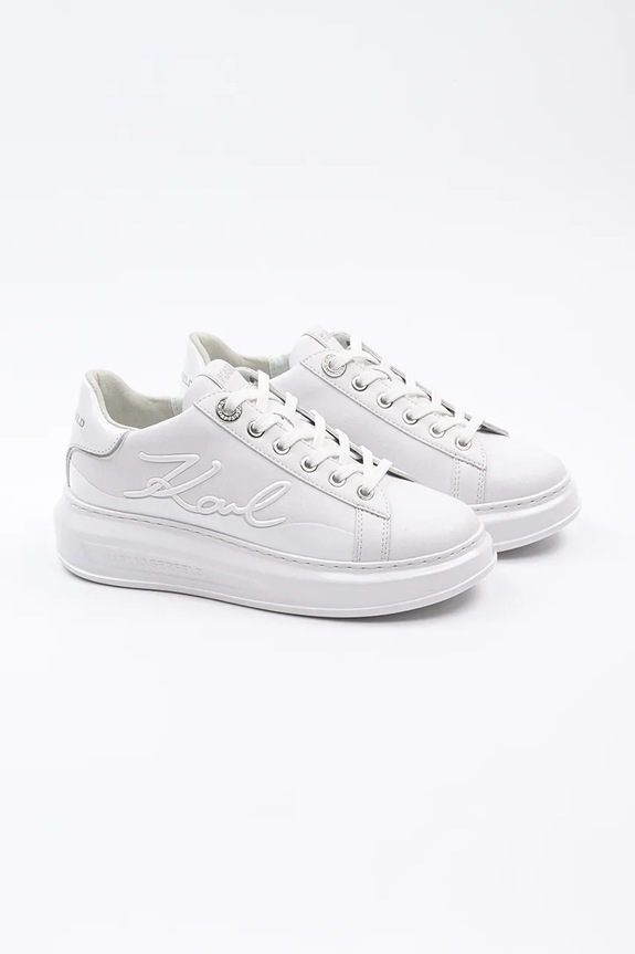 Karl Lagerfeld sneakers in pelle KAPRI KL62548F.01W bianco SS25