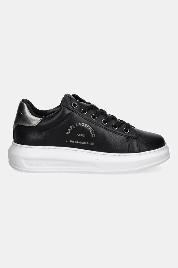 Karl Lagerfeld sneakersy skórzane KAPRI KL62538K.00S czarny SS25