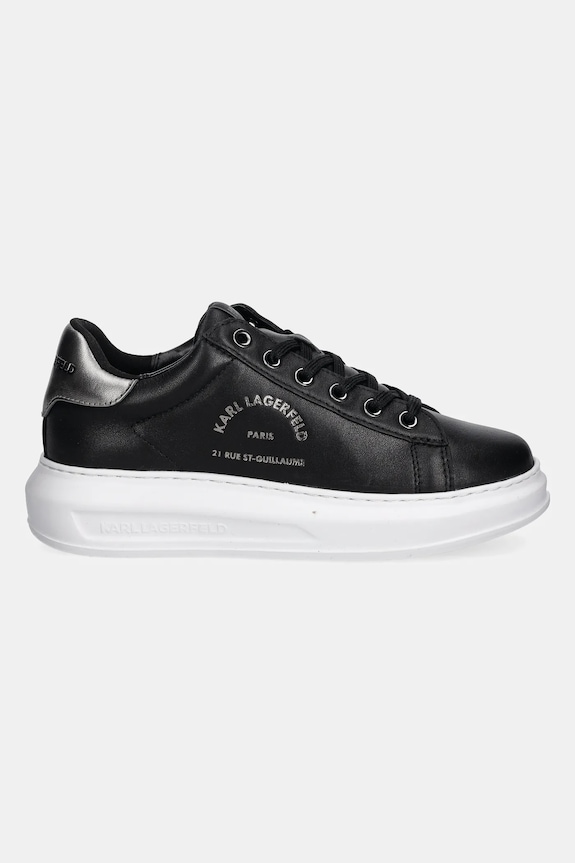 Karl Lagerfeld sneakersy skórzane KAPRI KL62538K.00S czarny SS25