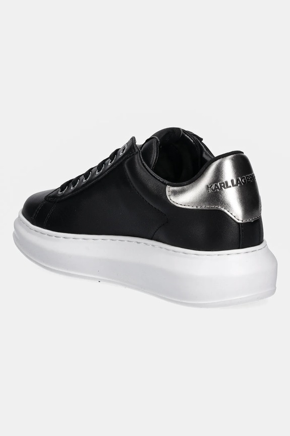 Obuwie Karl Lagerfeld sneakersy skórzane KAPRI KL62538K.00S czarny