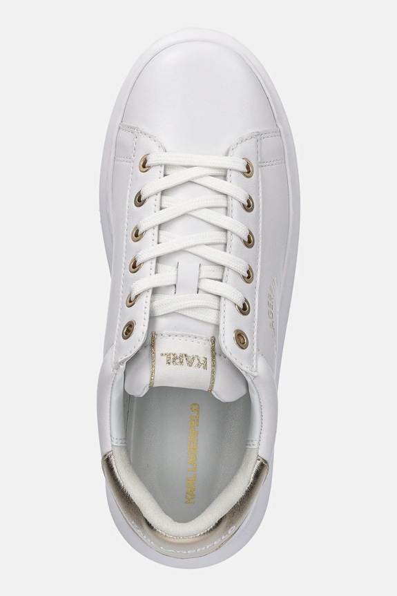 Karl Lagerfeld bőr sportcipő KAPRI fehér KL62538K.01G
