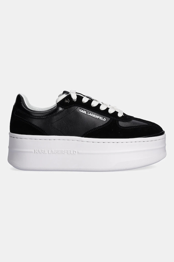Kožené tenisky Karl Lagerfeld KOBO III KL65025.300 čierna SS25