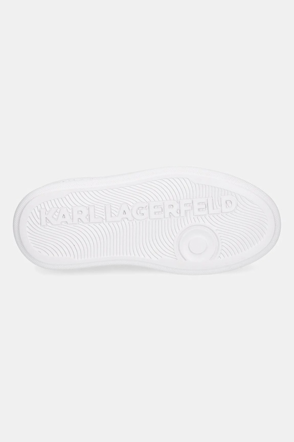 Kožené tenisky Karl Lagerfeld KOBO III KL65025.311 biela