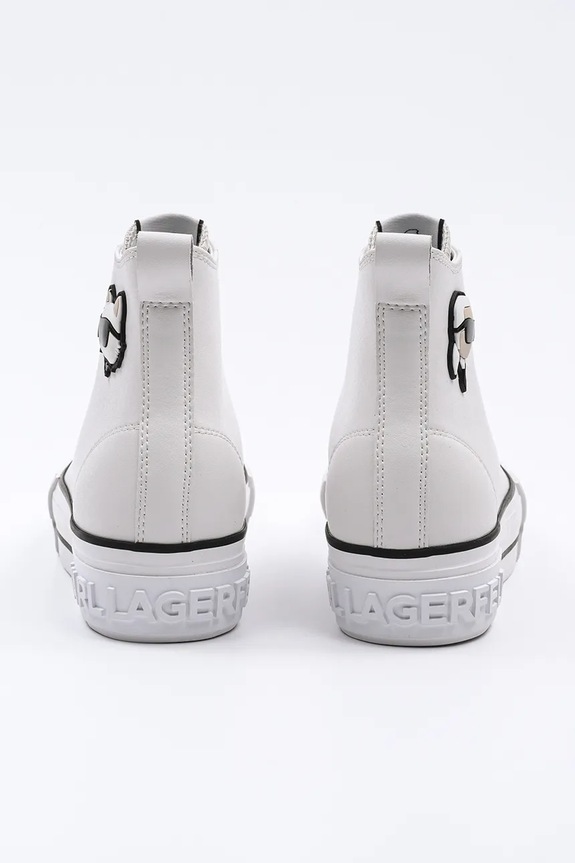 Karl Lagerfeld teniși de piele KAMPUS MAX NFT alb KL60445T.011