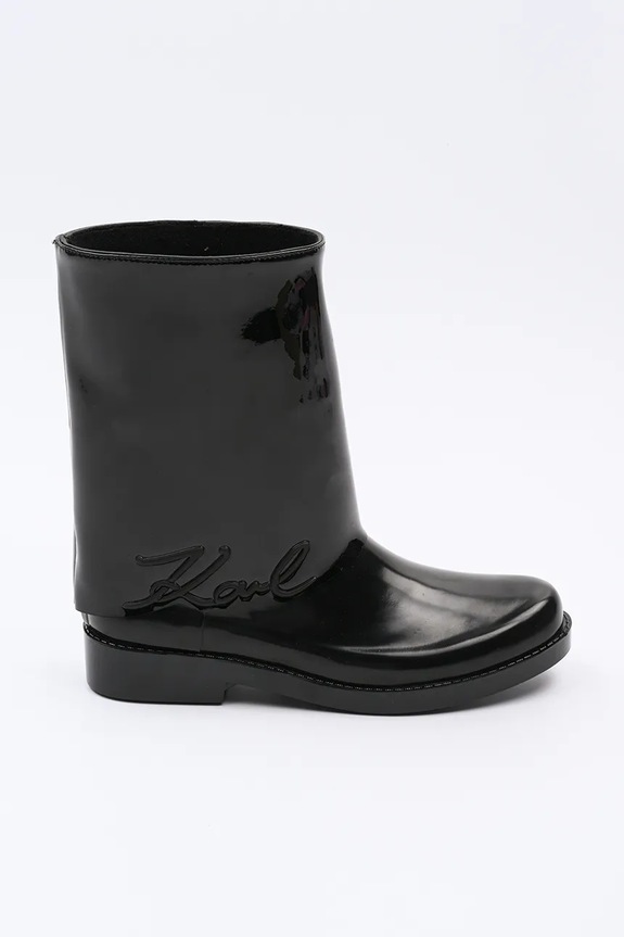 Gumene čizme Karl Lagerfeld KALOSH crna KL47064S.V00
