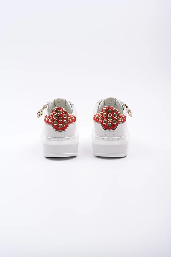 Obuwie Karl Lagerfeld sneakersy skórzane KAPRI KL62527F.01G biały