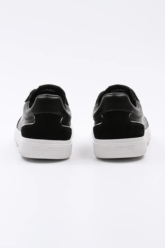 Obuwie Karl Lagerfeld sneakersy skórzane ATLAS KL63822.300 czarny